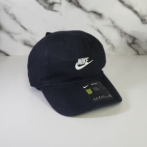 Nike Baby Hat. Black Cap 100% Cotton Infant. 12-24 M